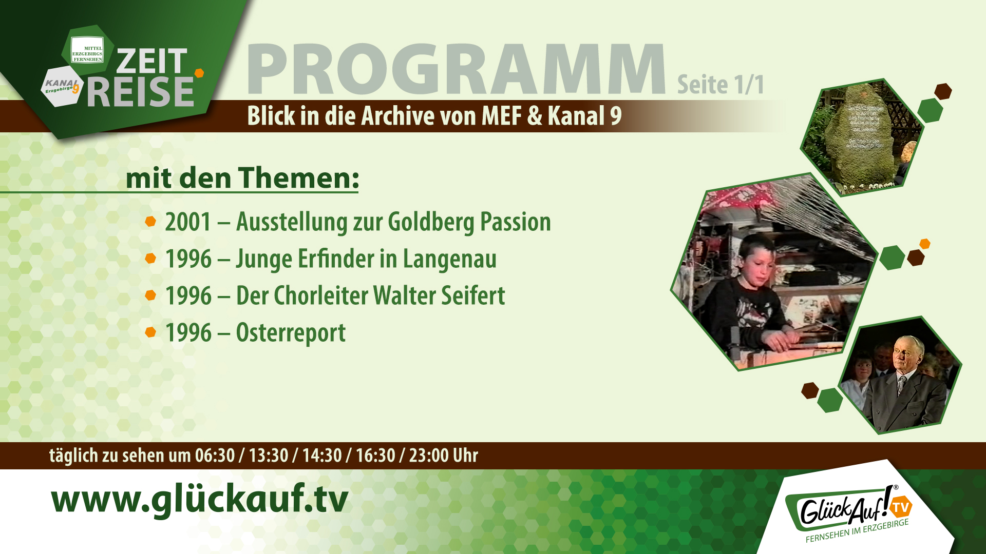 Bei uns im Erzgebirge für die Woche vom 04.04.2026 bis 10.04.2026