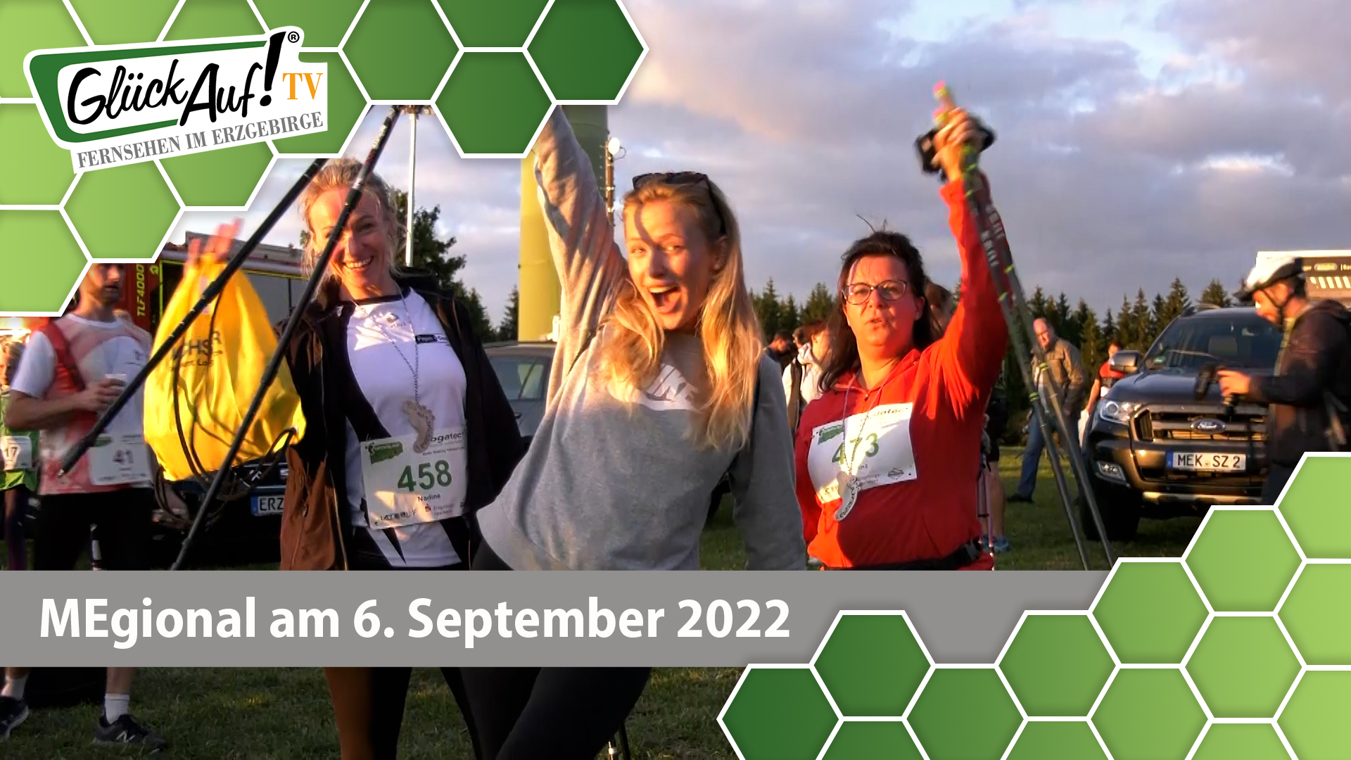 MEgional am 6. September 2022 - mit einem Rückblick auf den Gassenlauf in Großrückerswalde