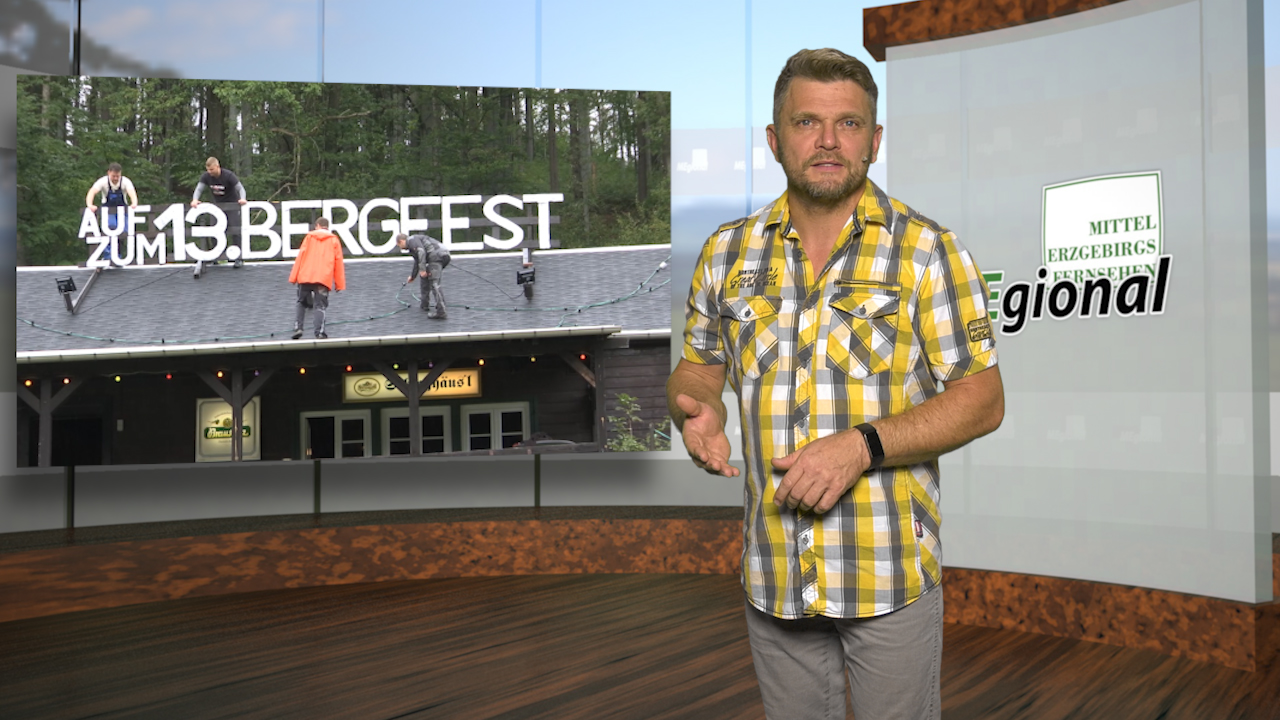 MEgional am 10. September 2019 mit den Vorbereitungen zum Bergfest 2019