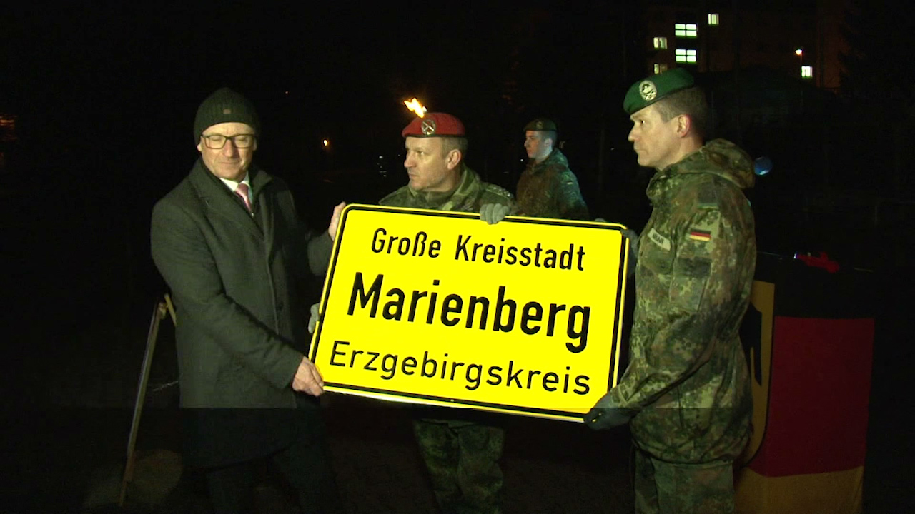 MEgional am 11. Dezember 2019 mit der Verabschiedung der Marienberger Jäger MEgional am 11. Dezember 2019 mit der Verabschiedung der Marienberger Jäger