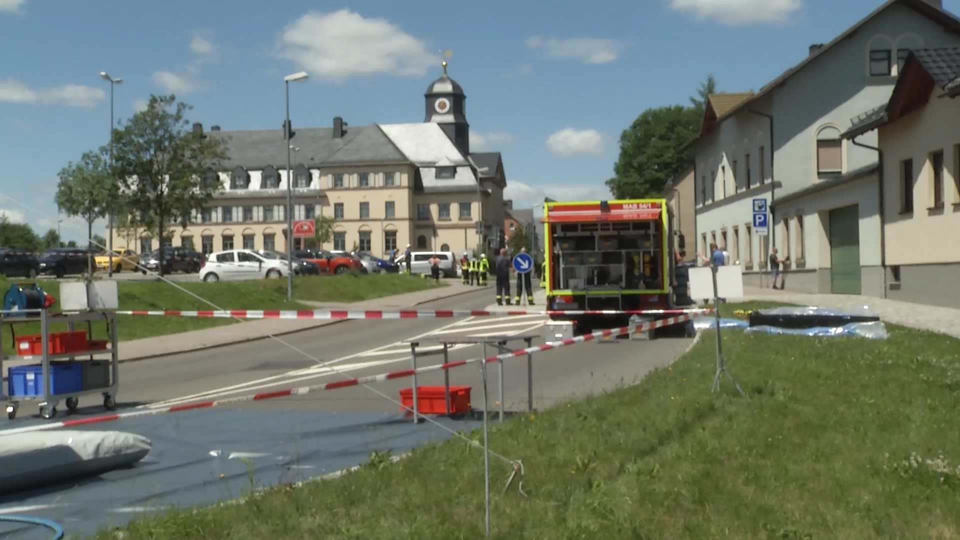 MEgional am 30. Juni 2020 mit einer Bombendrohung beim Amtsgericht Marienberg