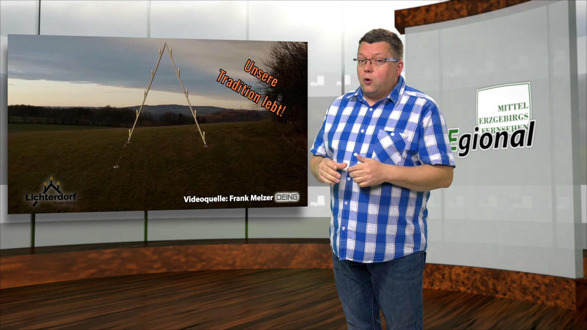 MEgional am 3. Dezember mit der Adventszeit im Lichterdorf Mauersberg