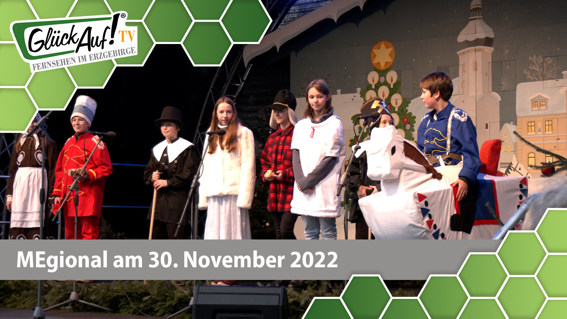 MEgional am 30. November 2022 - mit der Olbernhauer Weihnacht