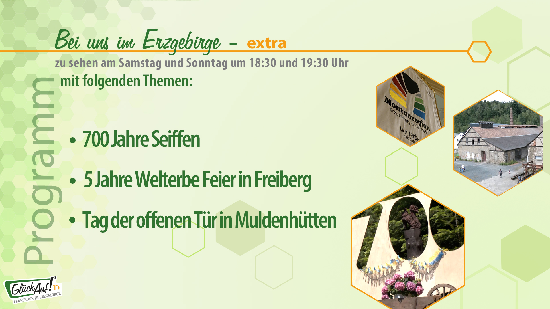 Bei uns im Erzgebirge - extra vom 13. und 14.07.2024