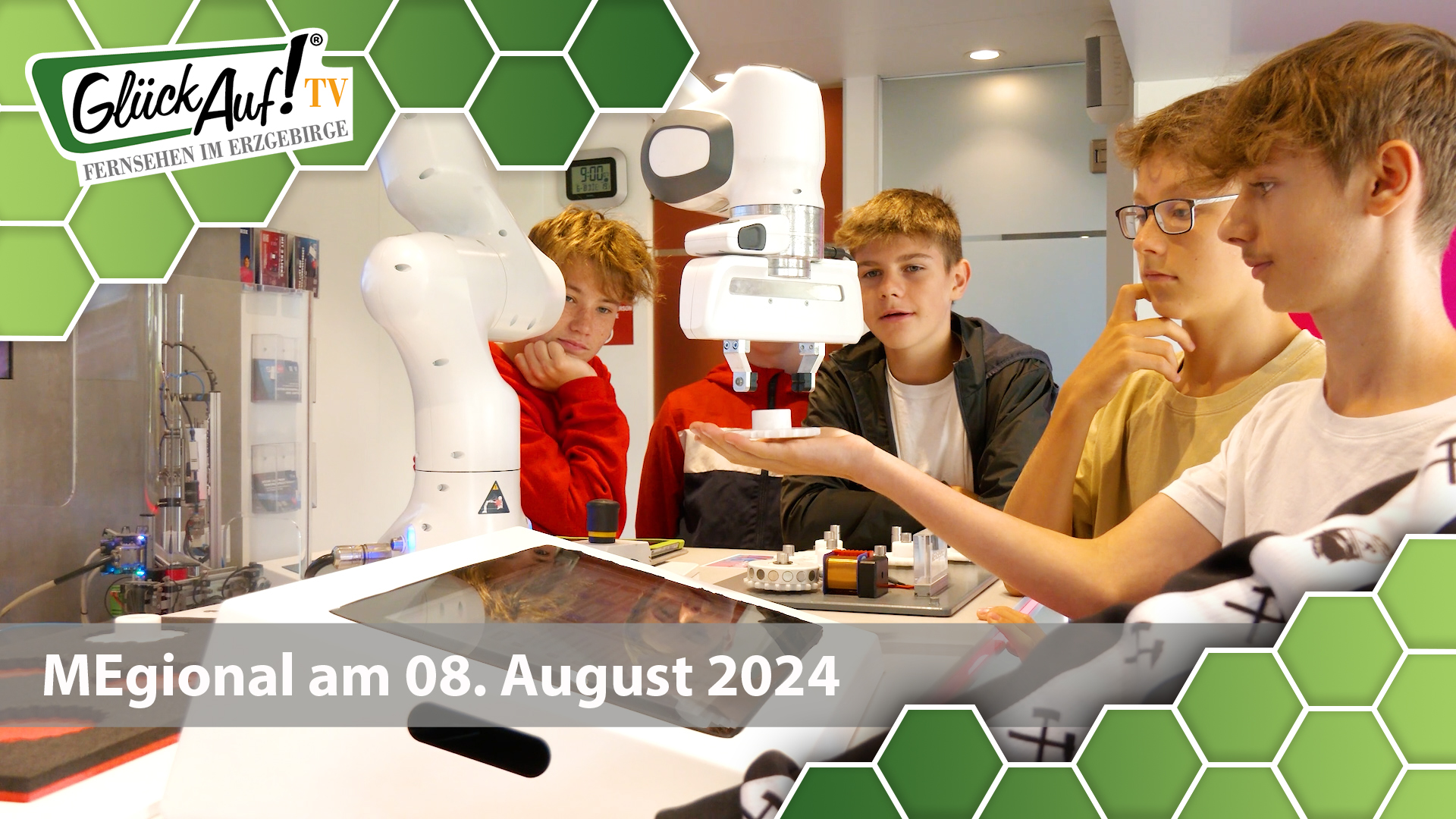 MEgional am 08. August 2024 mit dem Infomobil der Metall- und Elektroindustrie