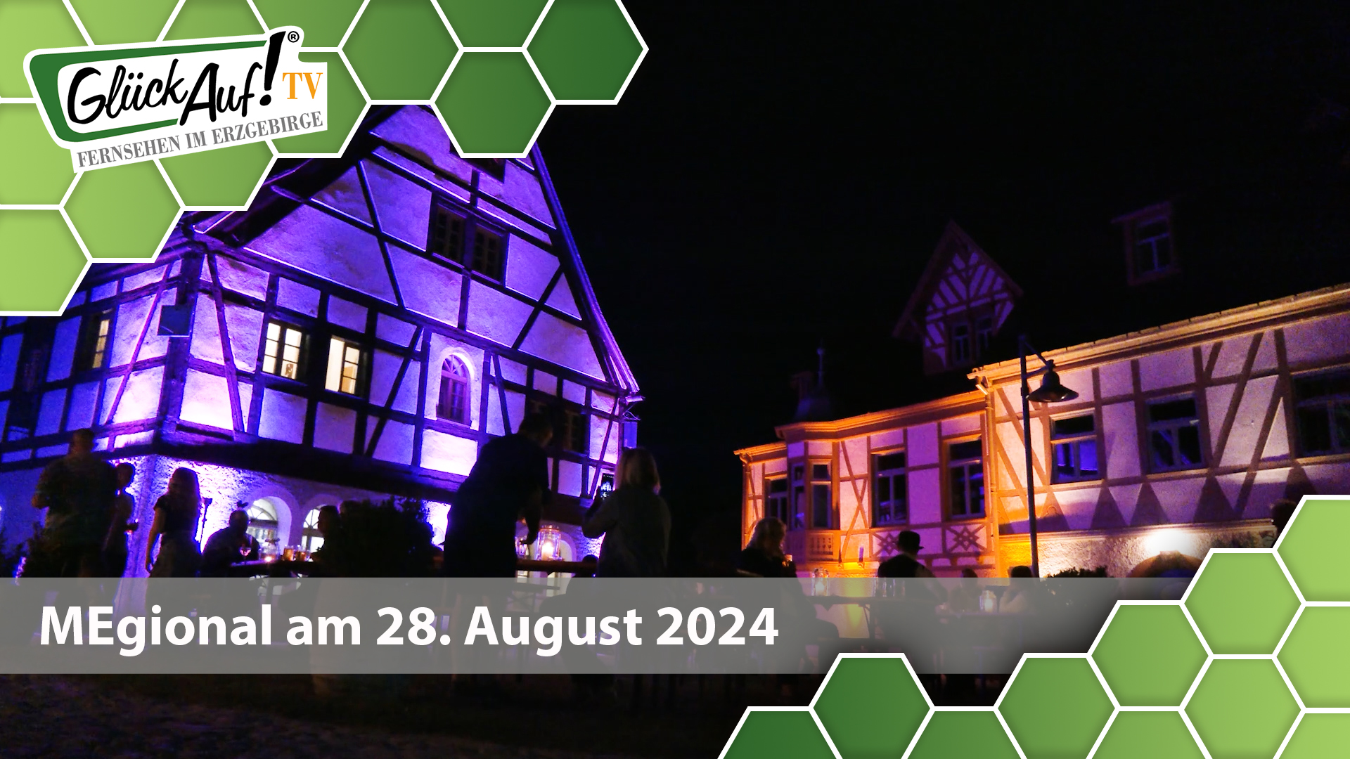 MEgional am 28. August 2024 mit Welterbe in Flammen in Olbernhau