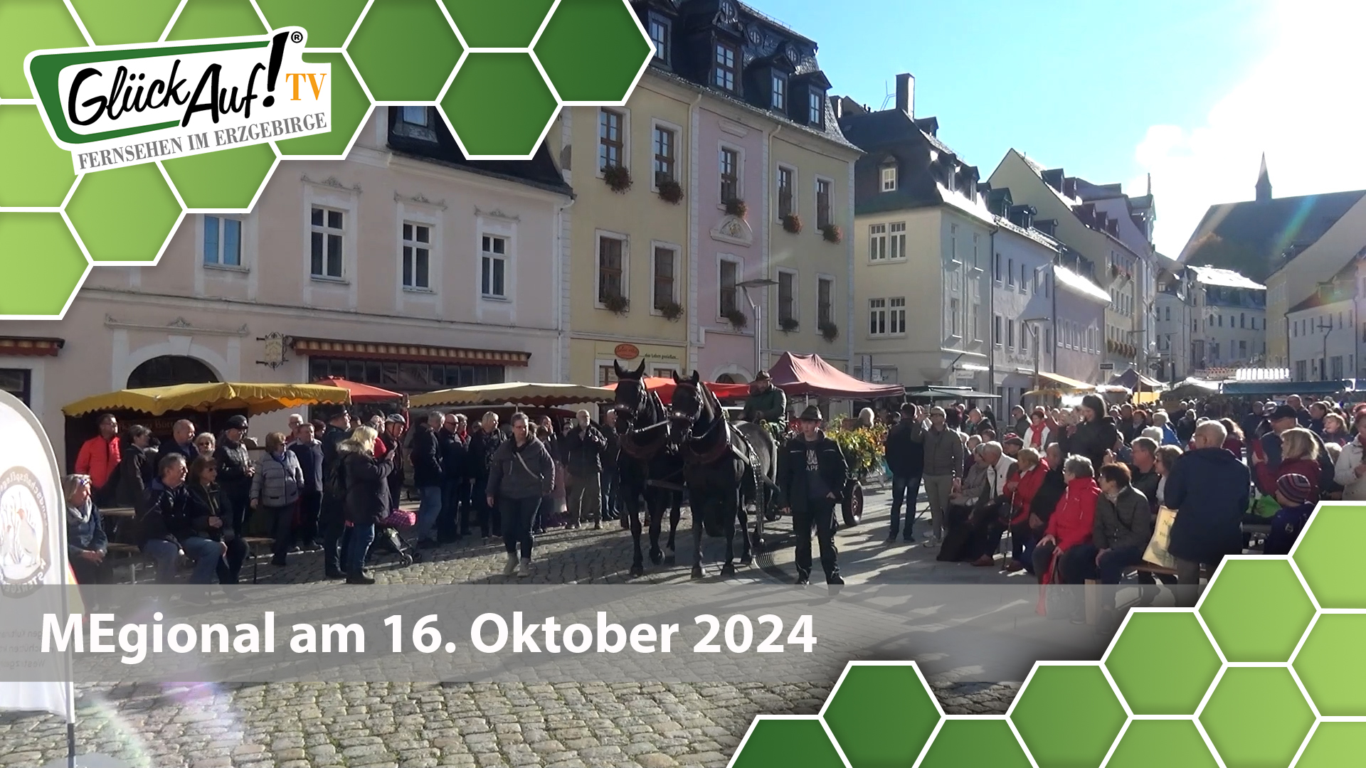 MEgional am 16. Oktober 2024 mit den Streuobstmarkt in Schneeberg
