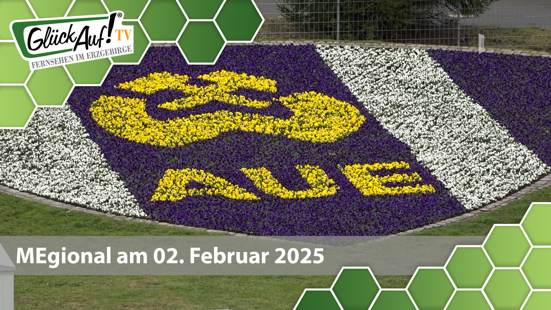 MEgional am 02. Februar 2025 mit dem Thema "Große Freude bei Fans des FC Erzgebirge Aue"