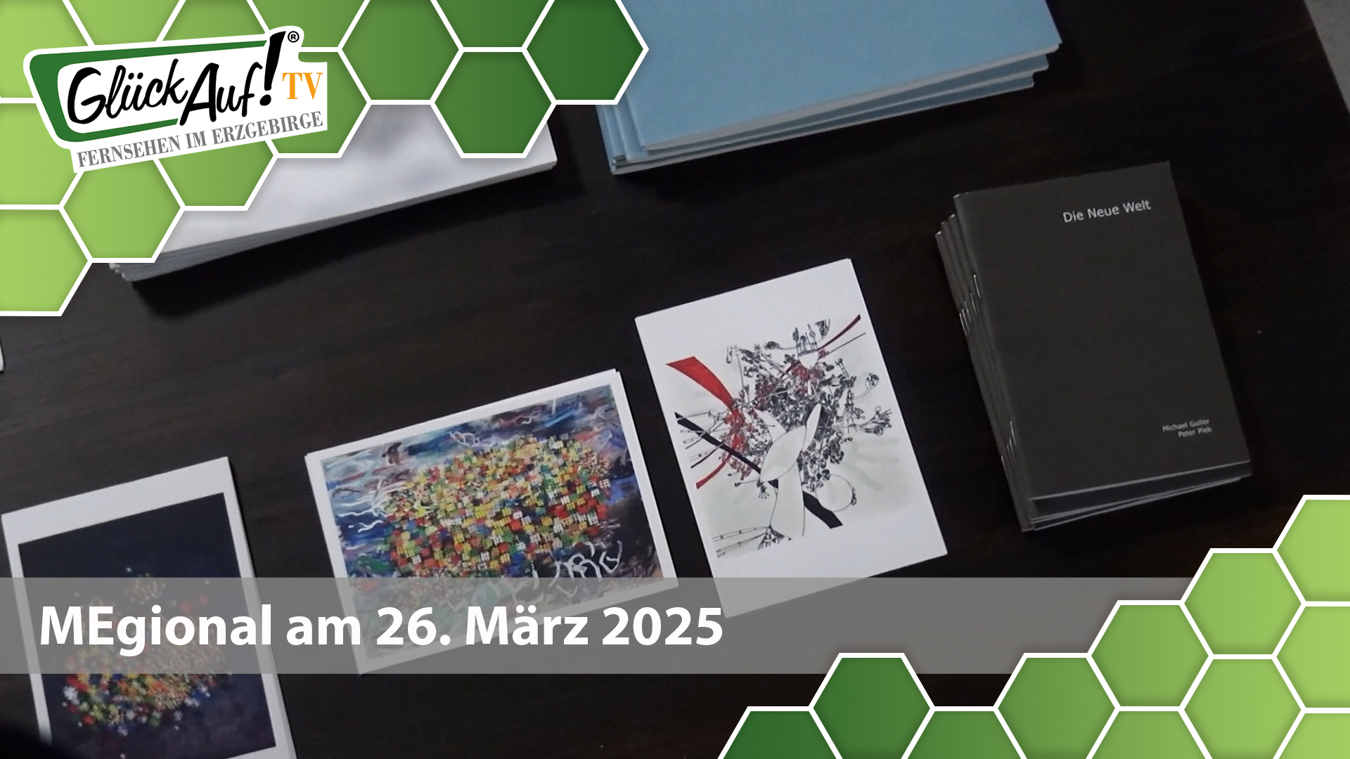 MEgional am 26. März 2025 mit dem Thema: "Vernissage im Pestalozzi Haus Meinersdorf"