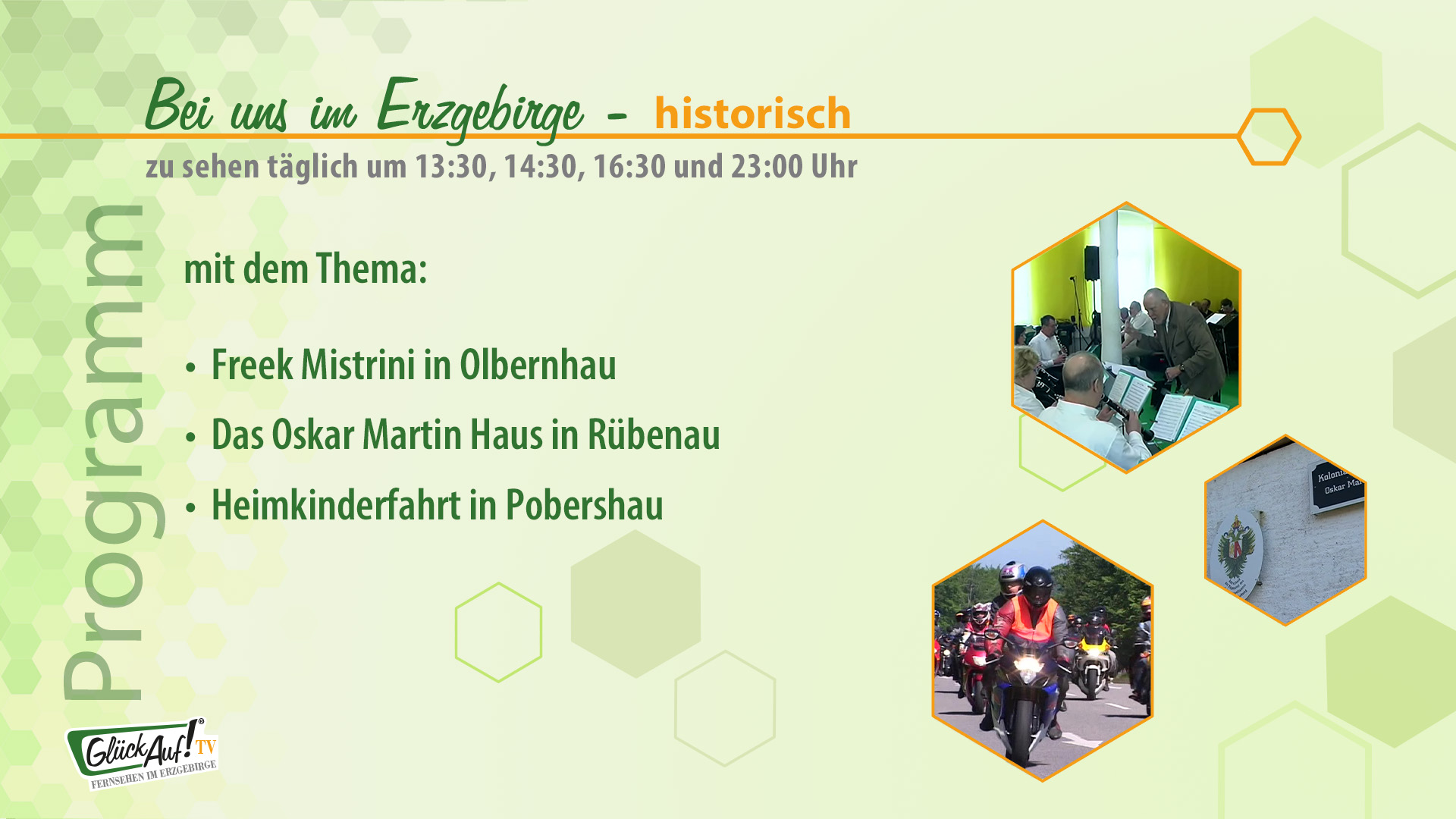 Bei uns im Erzgebirge - historisch vom 03.05. bis 09.05. Bei uns im Erzgebirge - historisch vom 03.05. bis 09.05.