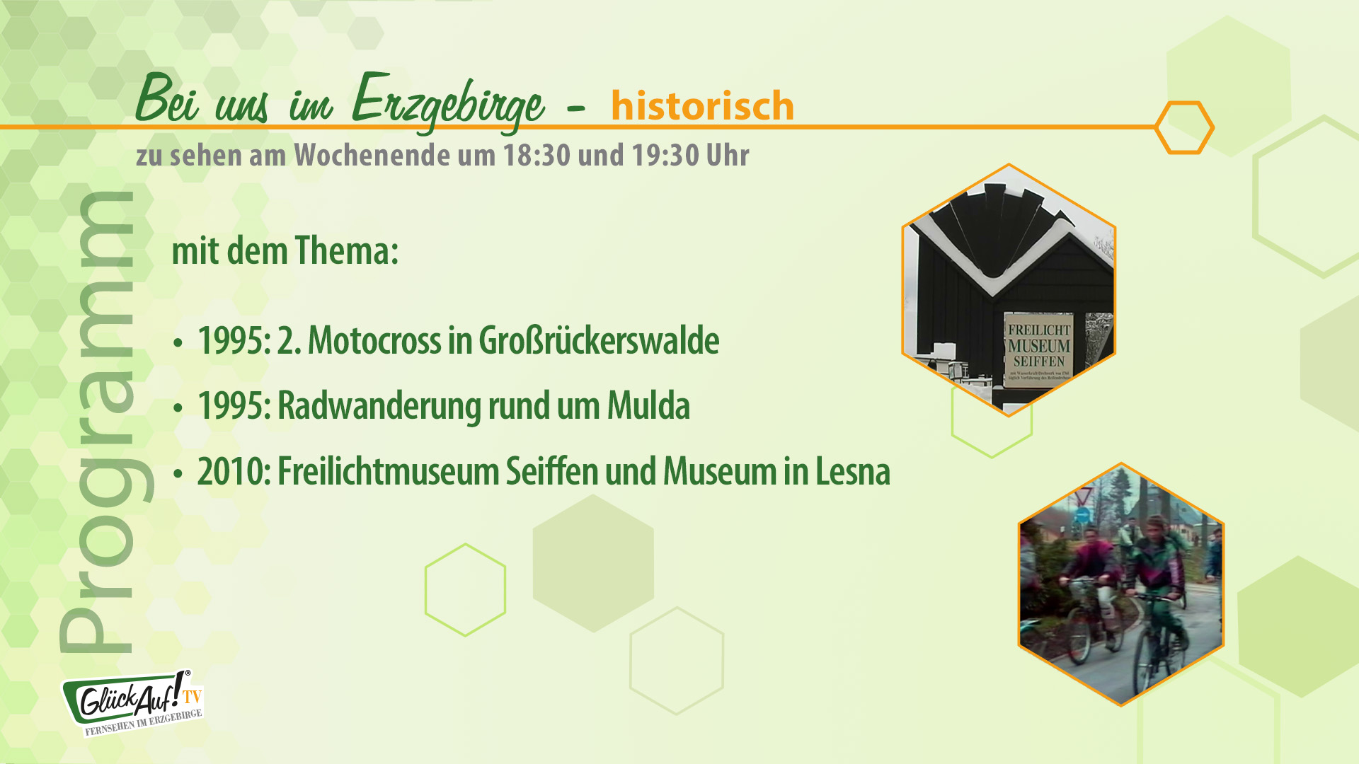 Bei uns im Erzgebirge - historisch vom 10.05. bis 16.05.