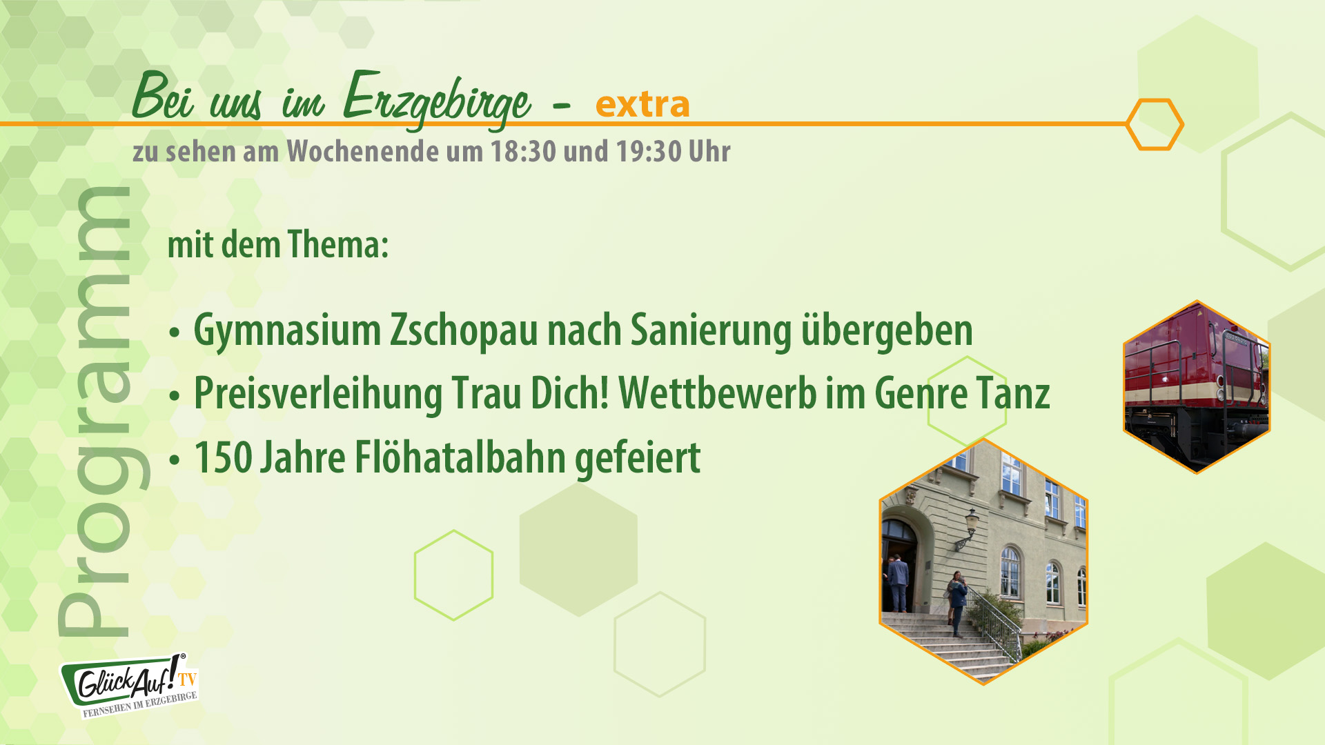 Bei uns im Erzgebirge - extra am 31.05. und 01.06.