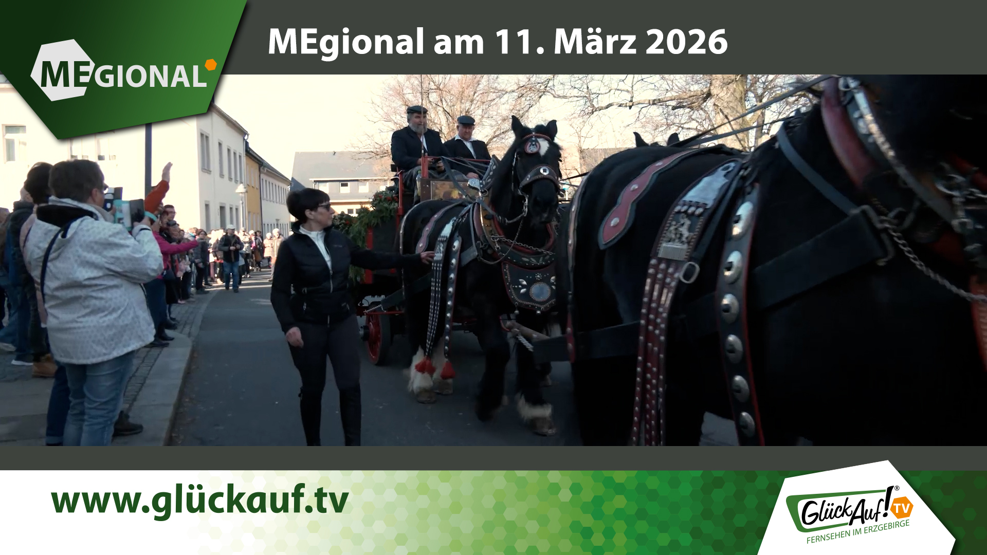 MEgional am 11. März mit dem Thema: Zöblitzer Kirchenglocken wieder eingesetzt